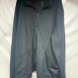 Freely black zip up hoodie